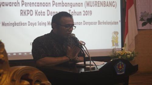 Musrenbangda RKPD Kota Denpasar Tahun 2019