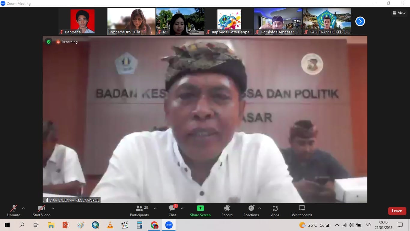 Forum Perangkat Daerah Badan Kesatuan Bangsa dan Politik Kota Denpasar